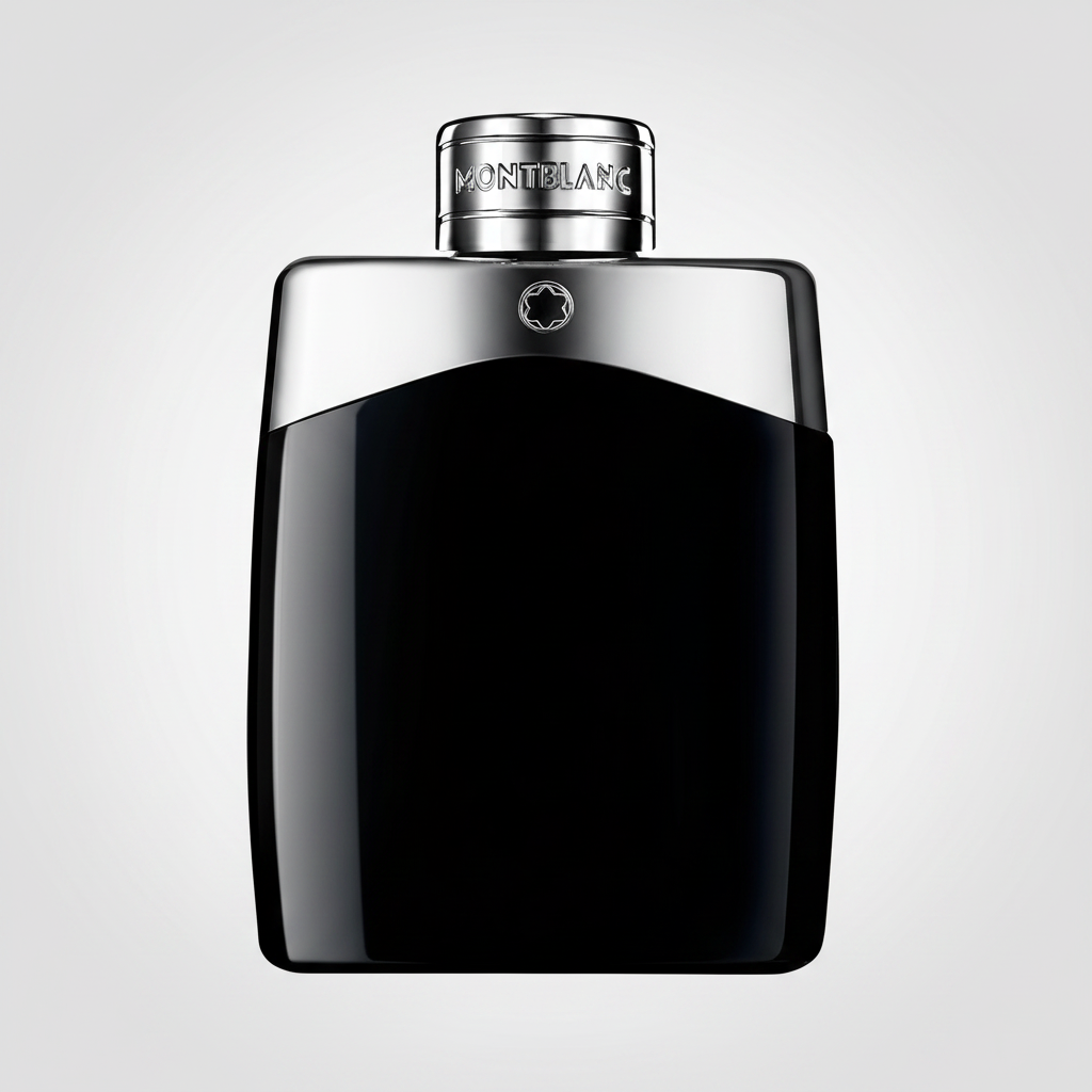 Montblanc Legend — fondo gris perla