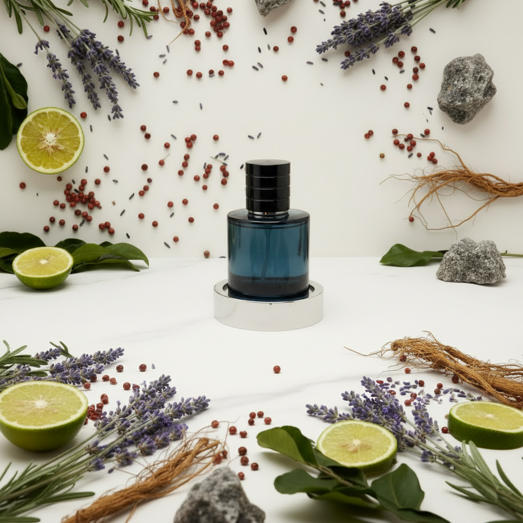 Sauvage — frasco centrado